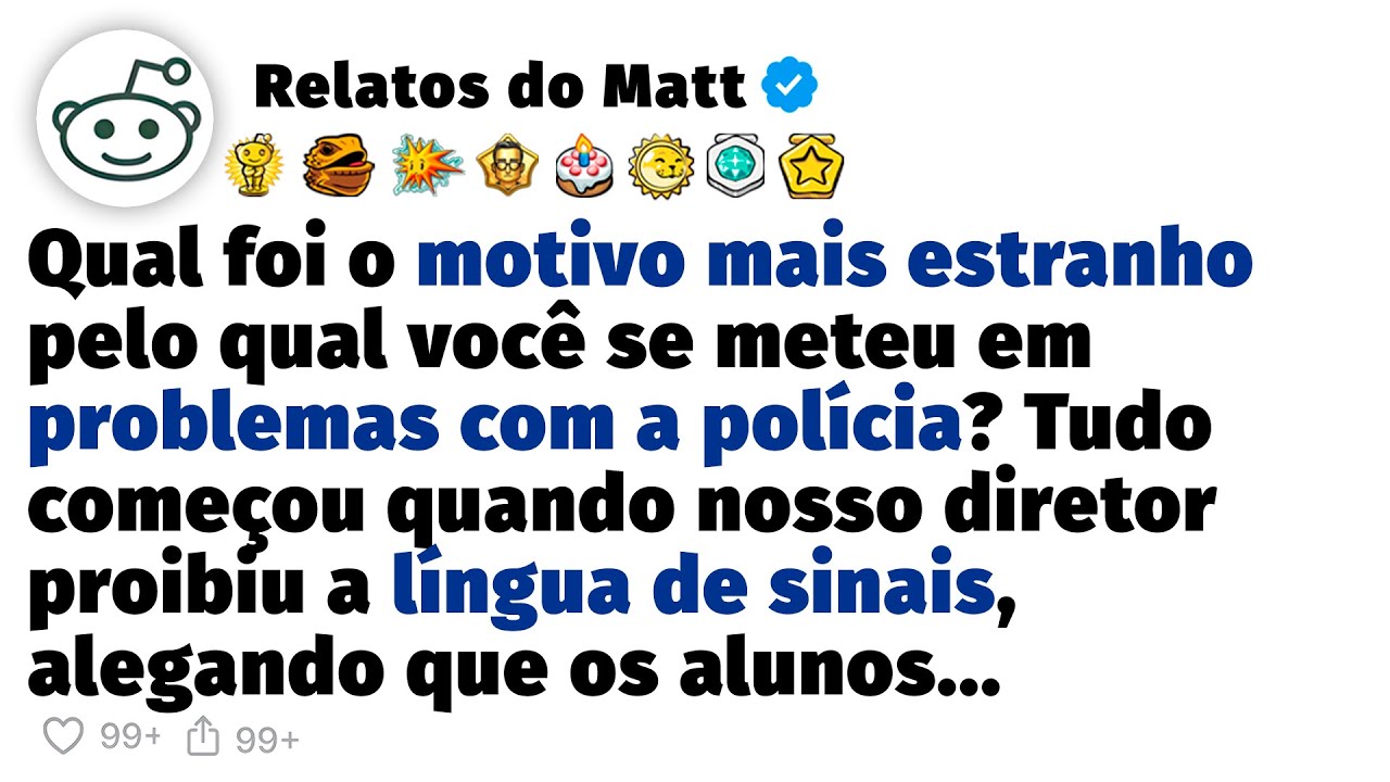 Nosso diretor proibiu a língua de sinais em toda a nossa escola