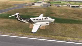 Timaru Takeoff Triumph ✈️ Air New Zealand's Soars in MSFS 2020 Elegance screenshot 1