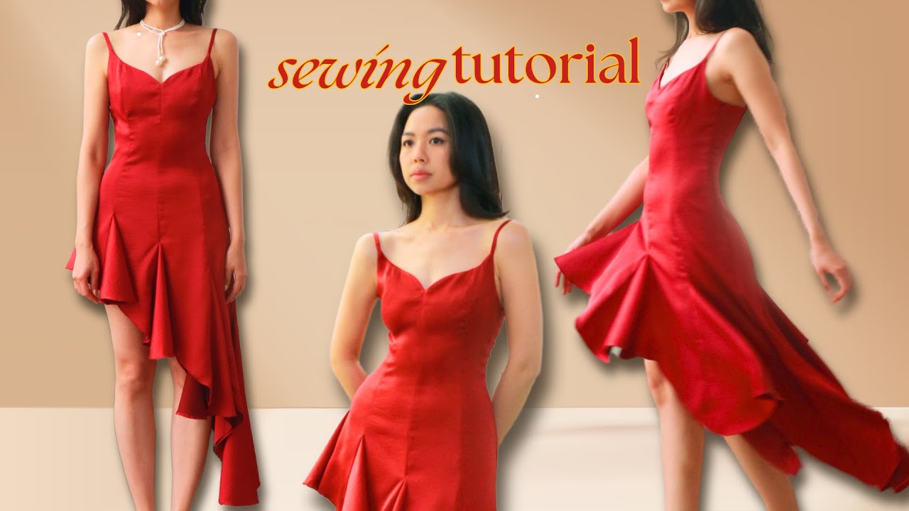 Rosa Kiss Dress sewing tutorial video