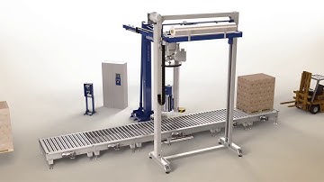 ROBOPAC ROTOTECH 3000 Rotating Arm Stretch Wrapping Machine