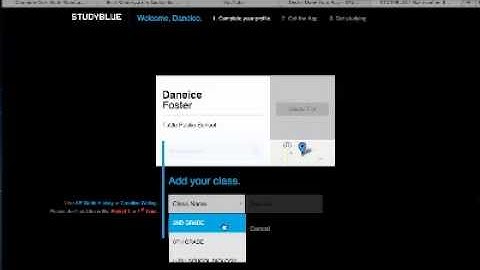 StudyBlue Computer Tutorial Part 1- Setting up an Account