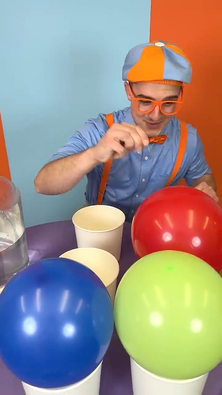 GAME TIME: Pop the Balloon for Dino Sink or Float!?? #shorts #blippi #education