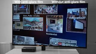 Non Reflective Tv Film - Anti Reflective, Non Glare Tv Screen Films, Filters & Coatings