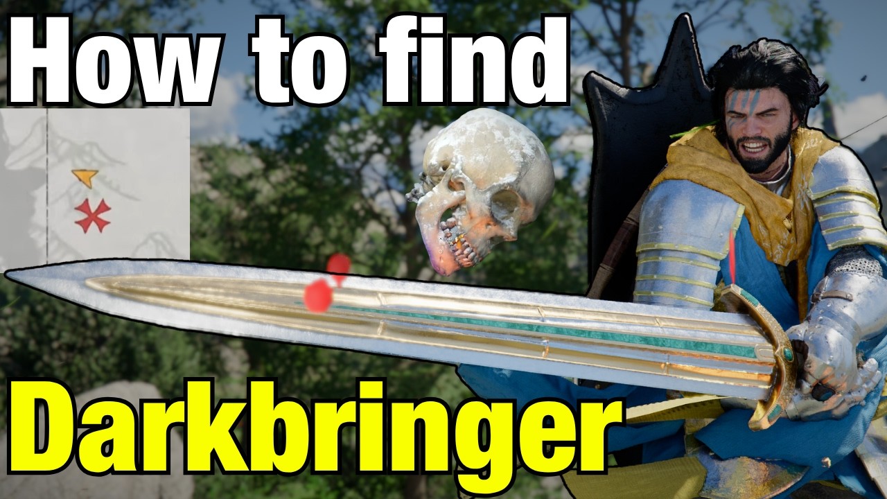 How to Find OP DARKBRINGER Greatsword Early in Crimson Desert - YouTube