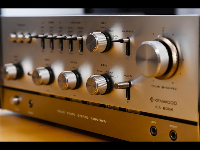 KENWOOD KA-8004 (1975) FULL RECAPS - YouTube