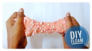 How To Make Floam Slime How To Make Foam Bead Slime Very Easy