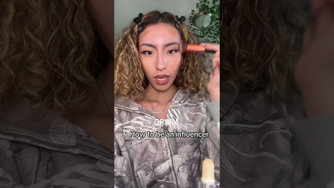 rewrite this title How to be an influencer #makeup #grwms #grwm #grwmroutine rewrite this title How to be an influencer #makeup #grwms #grwm #grwmroutine
