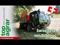 Gras- und Heuernte mit dem Schiltrac Swisstrans Ladewagen +++LANDfreund+++