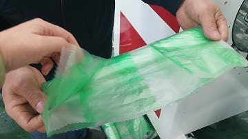 HSWX-700C One line table cover C- fold coreless bottom sealing bag big bag making machine