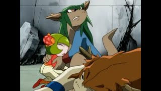 Sonic X Comparison: Green Gate (Part 1) - Landar & Daisy / Landar's Death (Japanese VS English)