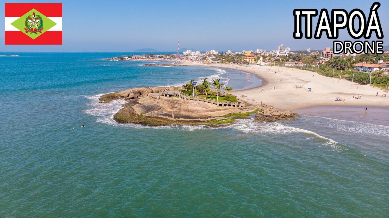 ITAPOÁ - SANTA CATARINA - VOO DE DRONE SOBRE A PRAIA DE ITAPEMA DO NORTE, EM ITAPOÁ - . Drone #78