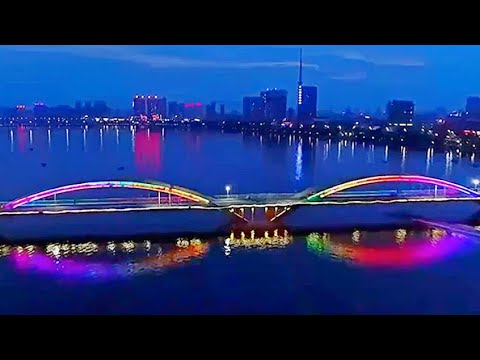 Drone Aerial Views of Nanyang City, Henan, China (南阳市)