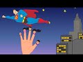 SUPERMAN Finger Family Happy Kids Song