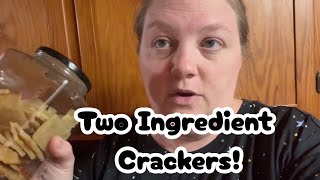 Homemade Crackers & Amazon Farm Butcher Order