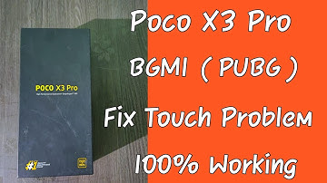 Poco X3 Pro Fix Touch Issue BGMI (Pubg) 100 % Working | How to fix Touch Issue in Poco X3 pro