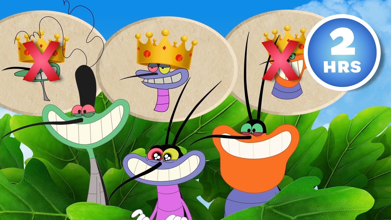 ONLY ONE SHALL BE KING 👑 Oggy and the Cockroaches - Full Episodes HD