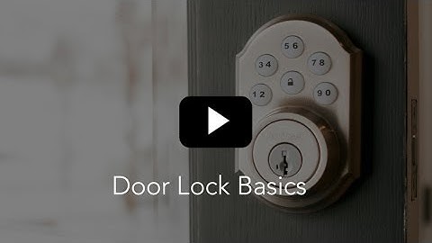 Door lock basics