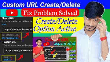 Custom URL Problem | Custom url option not showing | Custom URL Delete Karne Ka Tarika | URL Remove