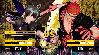 Fatal Fury City of the Wolves - Richter Masters (Hotaru) vs Yosep (Billy)