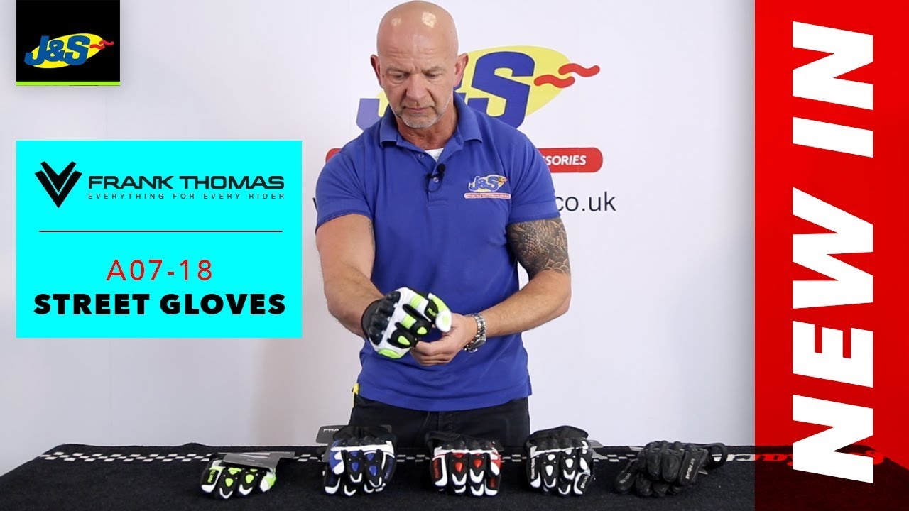Frank Thomas Street Motorcycle Glove - J&S Accessories Ltd