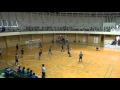 2012全国高校総体ハンドボール　近江兄弟社vs湯沢　2/4
