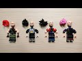 LEGO UNOFFICIAL DRAGON BALL XENO | TORANKUSU - VEGETA - SON GOKU - GOKU BLACK