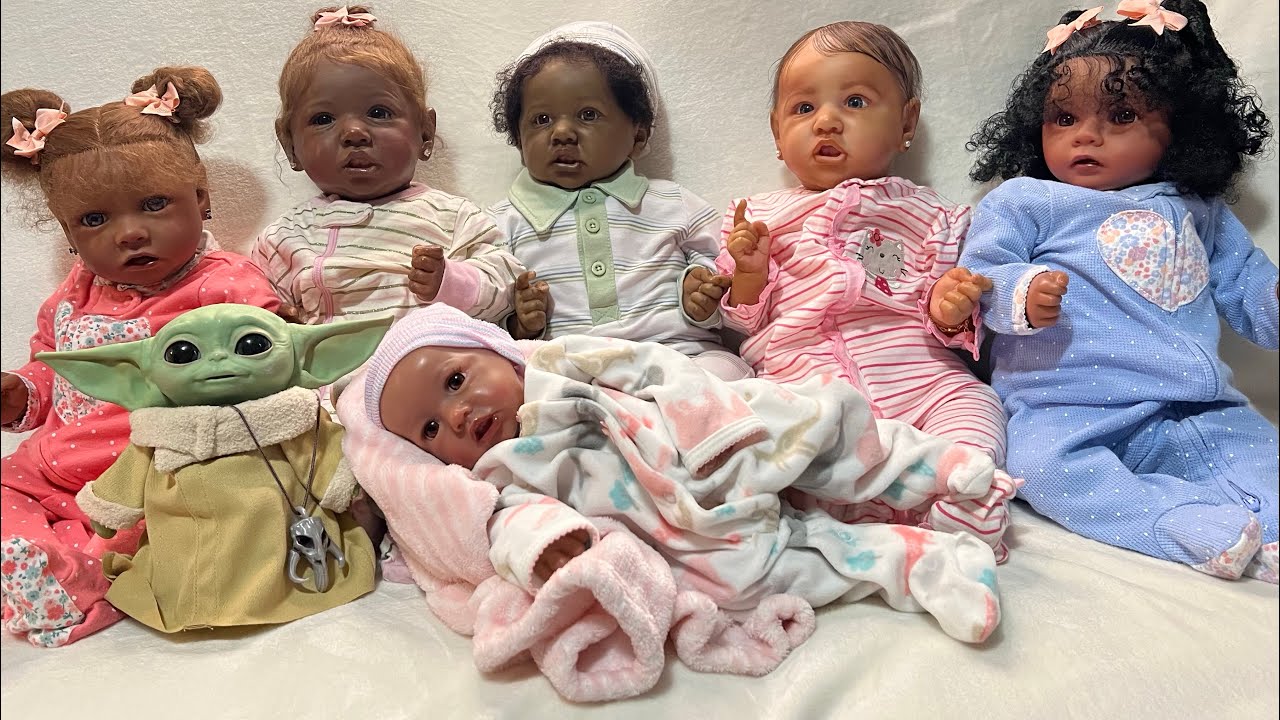 My Collection of Artist Painted & Manufactured Saskia Reborn Doll Collection 