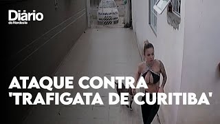 Tentativa de homicídio contra 'Trafigata de Curitiba' é flagrada por câmeras de segurança screenshot 4