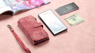 10 Card Slots CASEME C30 Phone Cases for Samsung Galaxy Z Fold8 Ultra