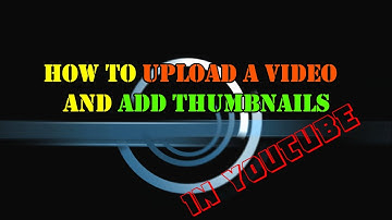 HOW TO ADD THUMBNAILS  WHEN UPLOADING VIDEOS USING FILMORA 9