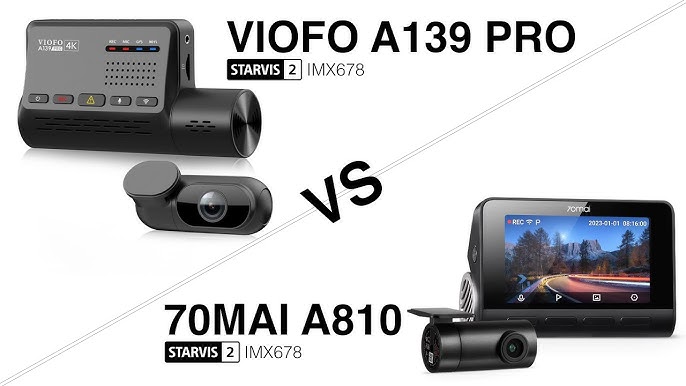 Viofo A139 Pro vs Thinkware u3000 vs Vantrue n4 Pro vs 70MAI A810