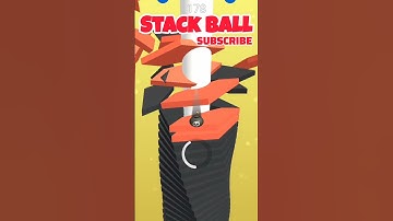 Stack ball 3d play & Level 264 to 265 #shorts #shortsfeed #ball #stackball #ytshorts #ballgame