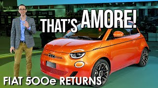 FIAT 500e is Coming to America! First Look | 2022 LA Auto Show Fiat 500e La Auto Show
