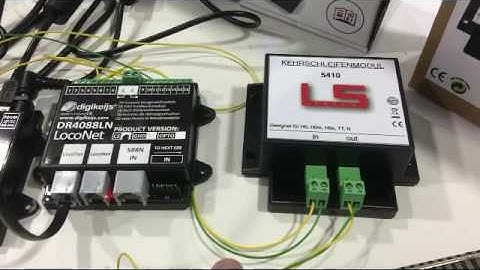 LS Digital Reverse Loop 5410 and Digikeijs DR4088LN