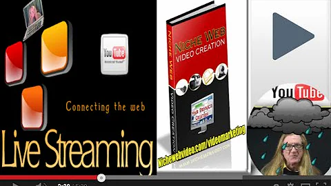 live streaming settings with youtube and manycam