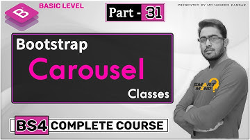 How to create carousel with bootstrap for beginners in hindi by smart mind  #31