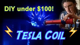 WORKING Tesla Coil for less than $100!