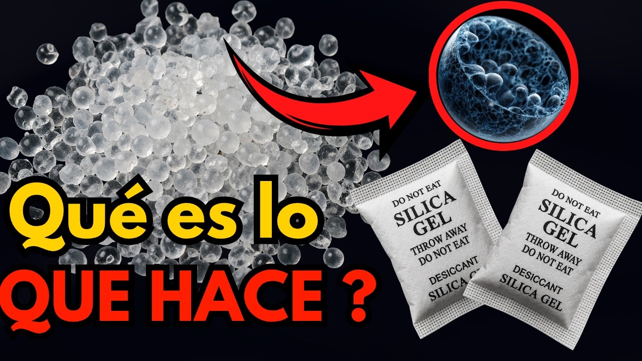 ¿Qué es exactamente el gel de sílice? Nunca más lo vas … — Transcript