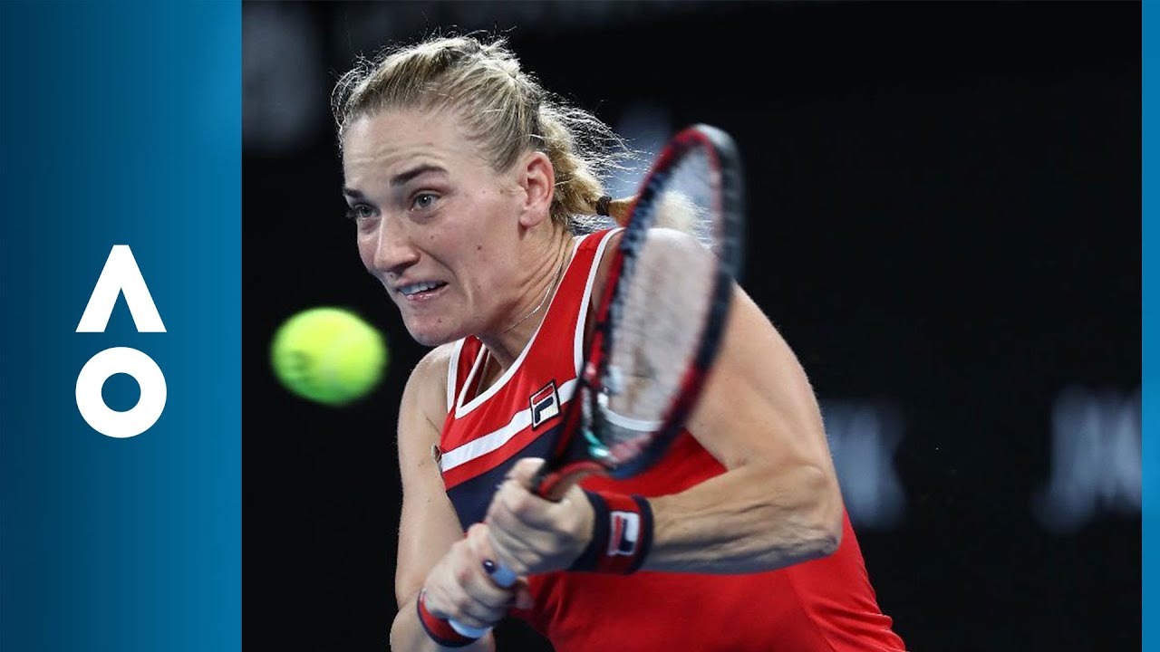 Timea Babos v CoCo Vandeweghe match highlights (1R) | Australian Open 2018 coco vandeweghe married