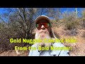 Metal Detecting Drywash Tailings for Missed Gold Nuggets