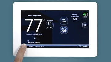 Lennox Smart Thermostat Setup - Connect to Wifi