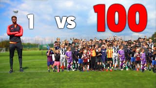 I Survived A Football Game vs 100 KIDS