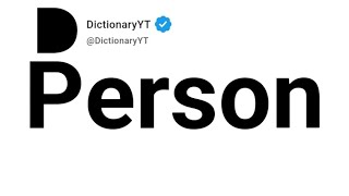 Person Antonyms | Opposite Words 