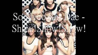 SNSD(Girls'Generation）- Show ! Show ! Show !