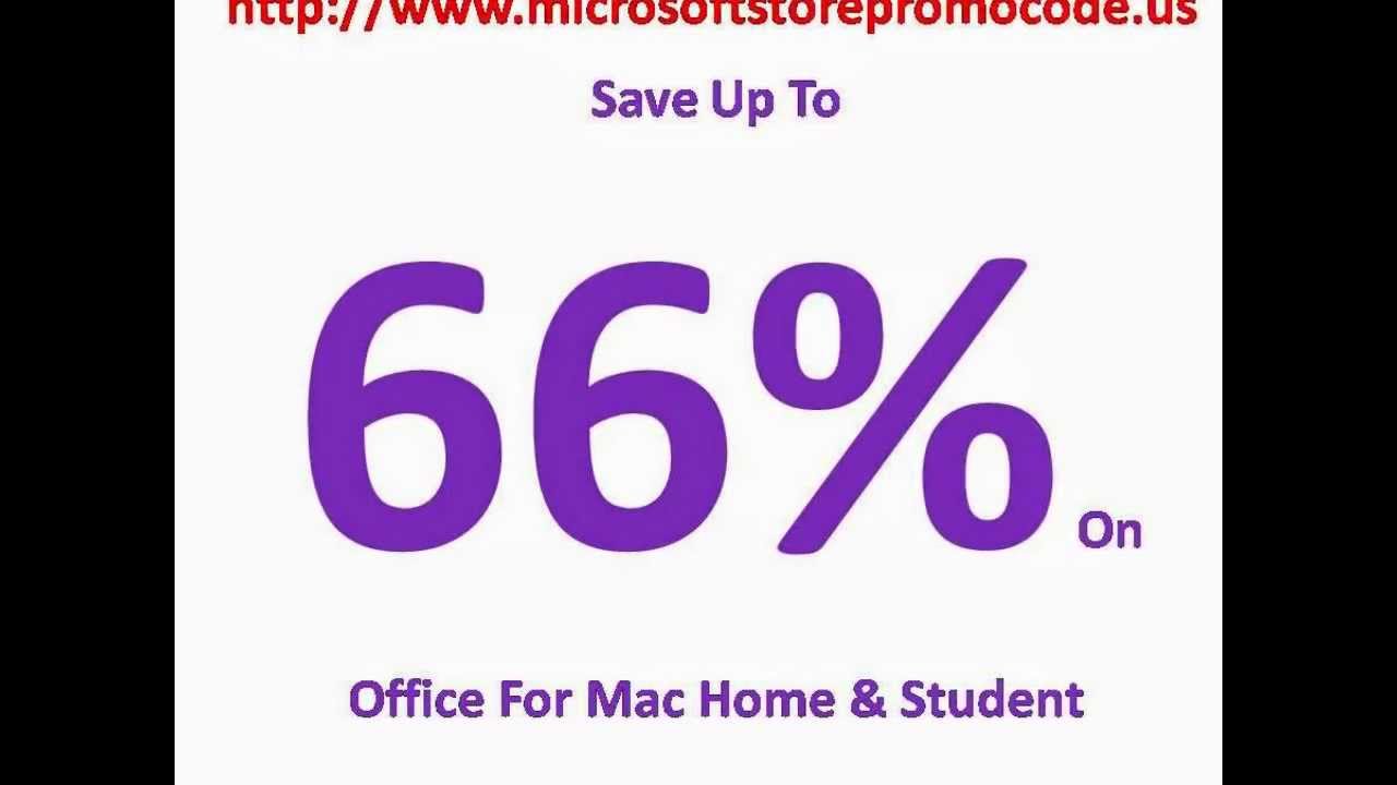 microsoft office for mac student discount