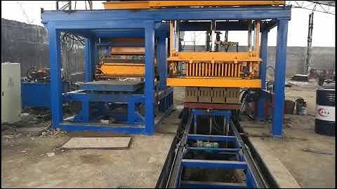 QT12-15 free pallet fully automatic hydraulic block machine.