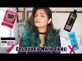 Colored Hair Care Routine for Dry, Frizzy and Damaged Hair