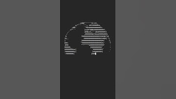 Earth Is Not Flat | ASCII Art  #ascii #asciiart #oddlysatisfying