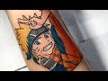 Anime Naruto Tattoo Time Lapse