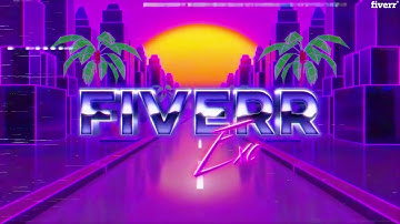 Create an 80s neon city retro animation intro video of your text, logo or brand - Best Logo